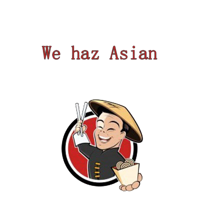 We haz Asian logo